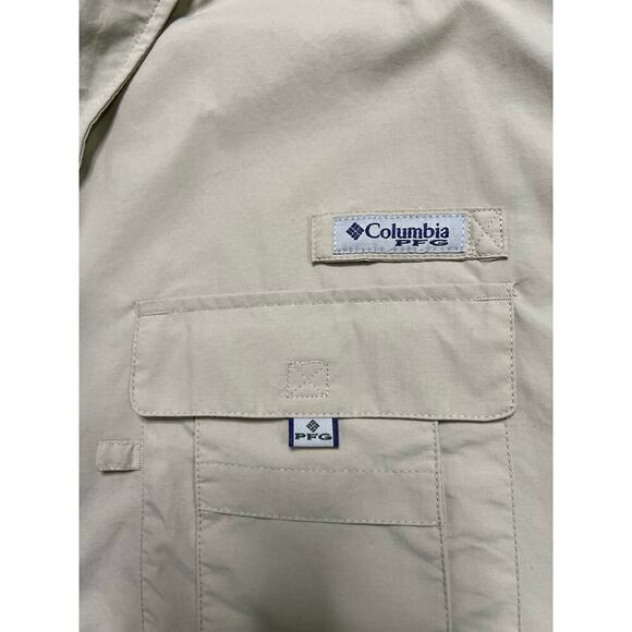 Columbia Men’s PFG Bahama™ II Short Sleeve Shirt - Fishing / Hiking UPF 50 -‎ L - Picture 3 of 8